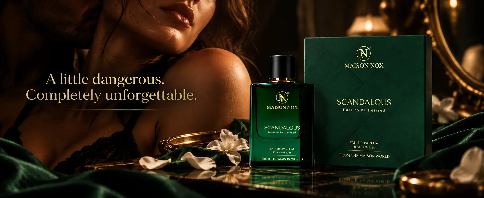 Scandalous Eau de Parfum — a little dangerous, completely unforgettable.
