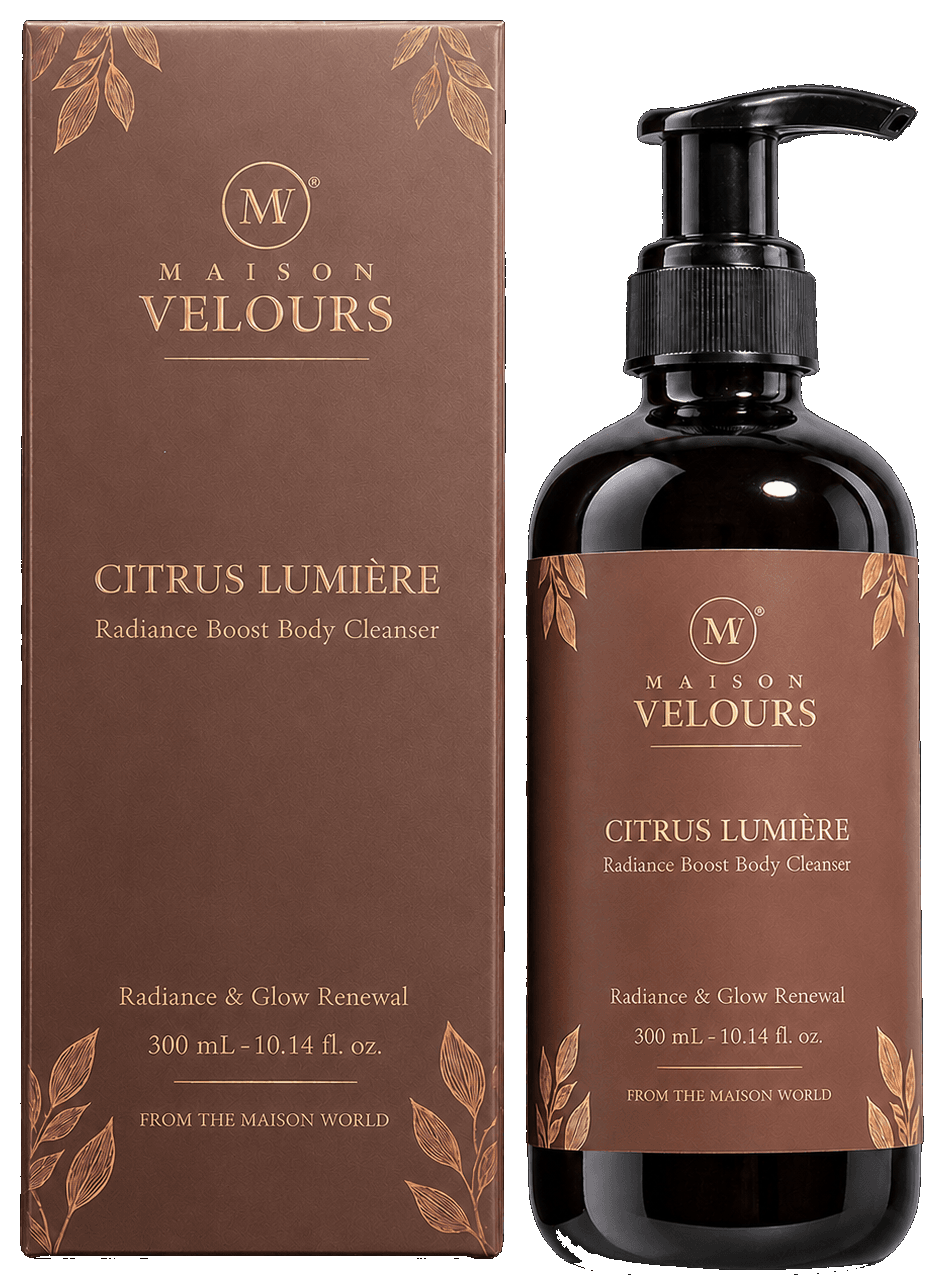 Maison Velours Citrus Lumière — Vitamin C radiance-boost body cleanser
