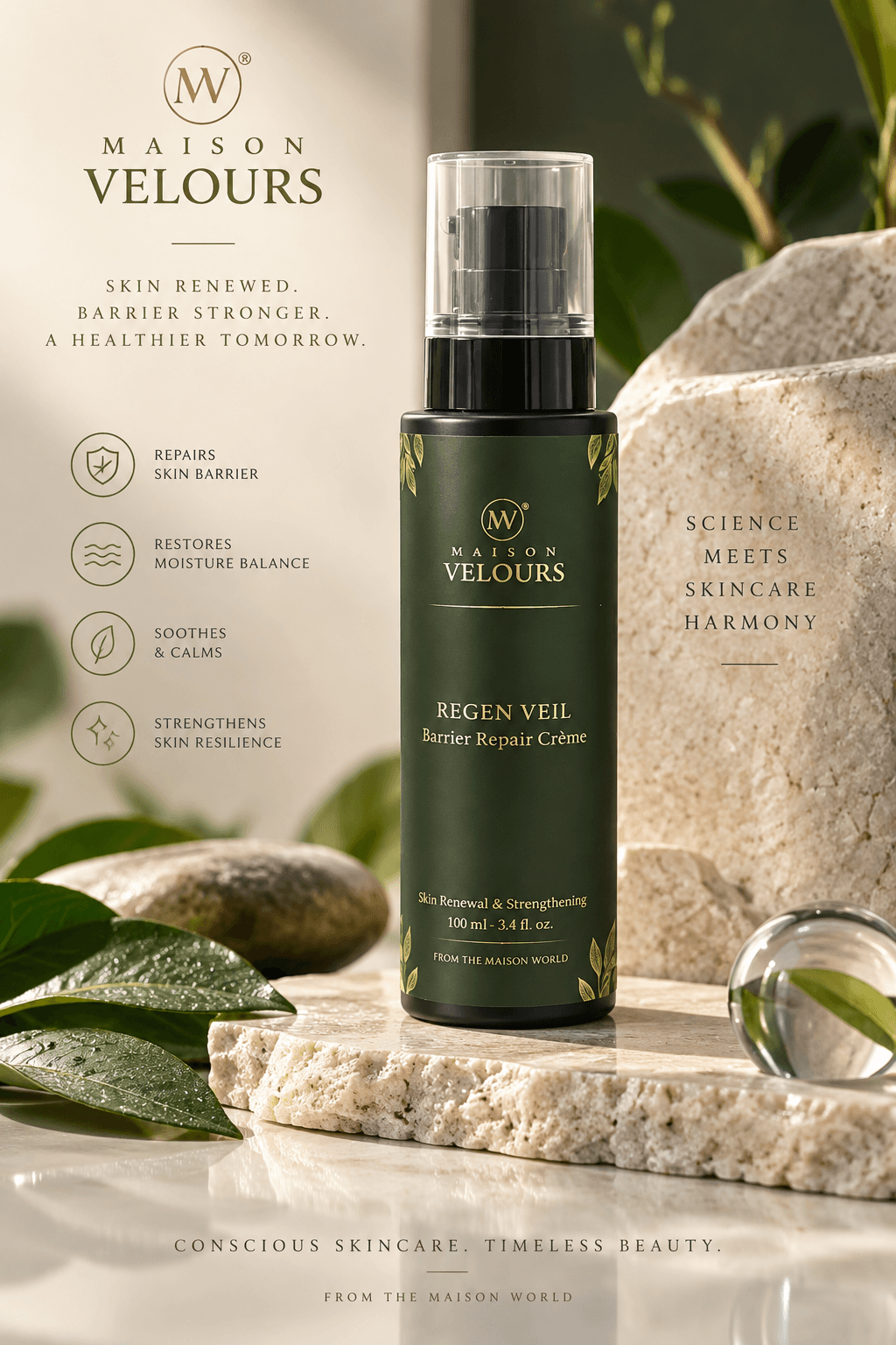 Maison Velours Regen Veil — barrier repair crème